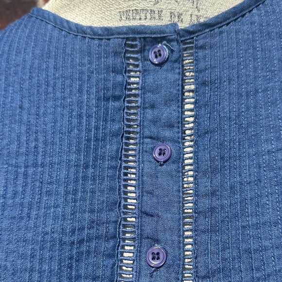 Blue Denim Women's Top   HG - Picture 4 of 6